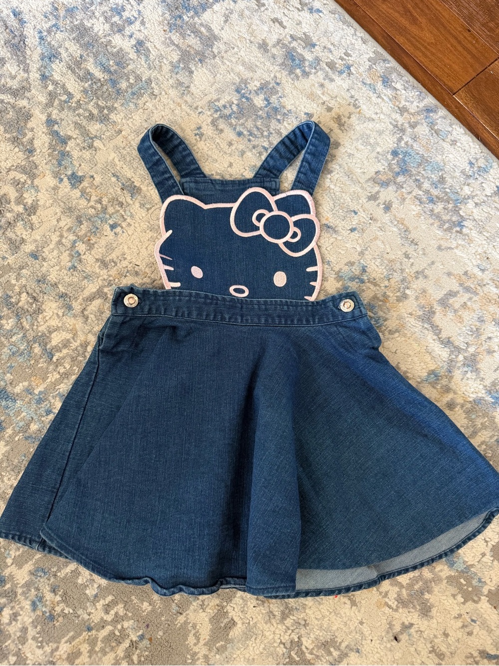 Hello Kitty denim jumper dress